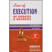 Law of Execution of Orders & Decrees | P. K. Majumdar & R. P. Kataria | Orient Publishing Company